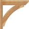 Ekena Millwork Thorton Slat Rough Sawn Outlooker, Western Red Cedar, 6"W x 24"D x 24"H OUT06X24X24THR06RWR - alternate 4